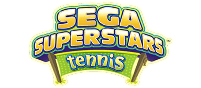 Sega Superstars Tennis title screen for Wii